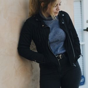 Grey Turtle Neck Sweater!!